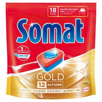 Somat Gold gépi mosogatószer tabletta 18 db 345,6 g