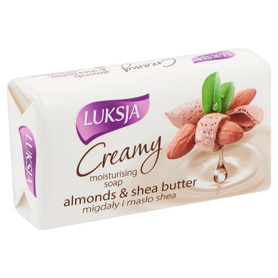 Luksja Creamy Almond & Shea Butter szappan 90 g