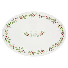 F&F Home Xmas Cherry Serving Platter