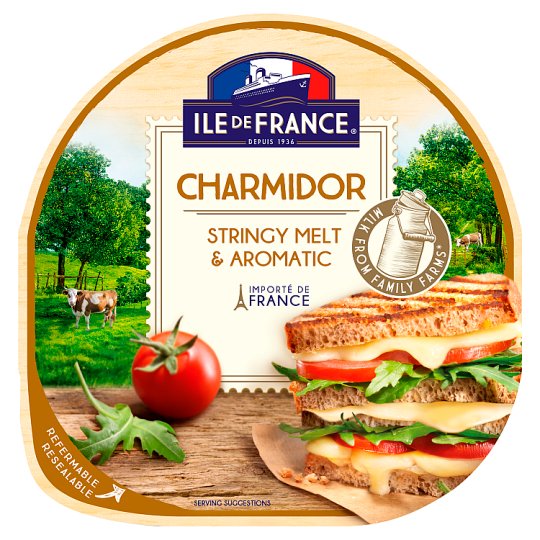 Ile de France Charmidor szeletelt zsíros félkemény sajt 100 g
