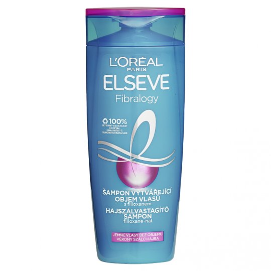 L'Oréal Paris Elseve Fibralogy hajszálvastagító sampon vékonyszálú hajra 250 ml
