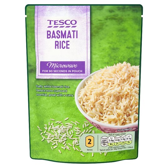 Tesco főtt basmati rizs 250 g