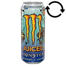 Monster Energy Juiced Monster Aussie Style Lemonade Carbonated Energy Drink 500 ml