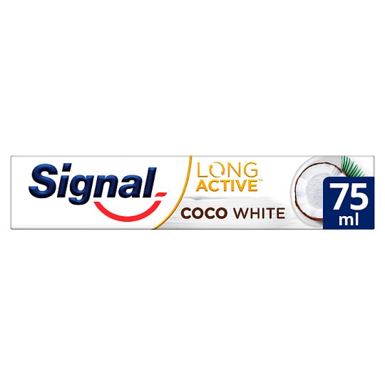 Signal Long Active Nature Elements Coco White fogkrém 75 ml