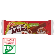 Maroni Gesztenye Marci Lactose- and Gluten-Free Chestnut Bars with Sour Cherry Jam Filling 30 g