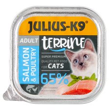 Julius-K9 Salmon & Poultry Complete Food for Adult Cats 100 g