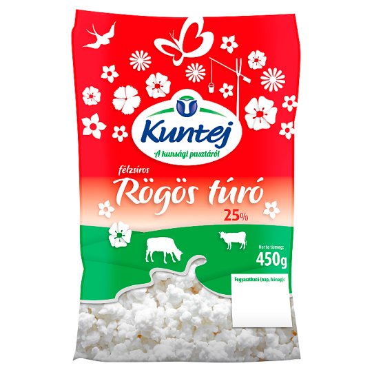 Kuntej Semi-Fat Cottage Cheese 450 g