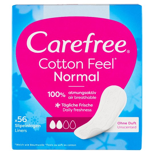 Carefree Cotton tisztasági betét 56 db