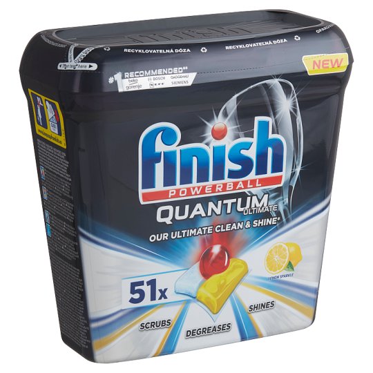 Finish Quantum Ultimate Lemon mosogatógép tabletta 51 db