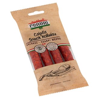 Csabahús csabai csípős snack kolbász 100 g
