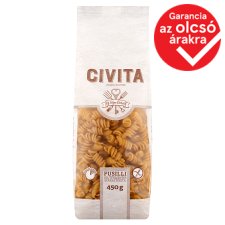 Civita Fusilli Gluten Free Dry Pasta 450 g