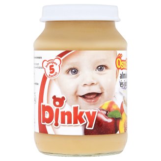 Dinky gluténmentes őszibarack almával és joghurttal bébidesszert 5 hónapos kortól 190 g