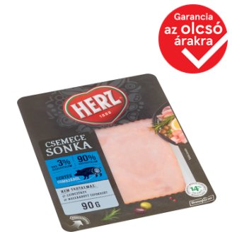 HERZ Gála szeletelt csemege sonka 90 g