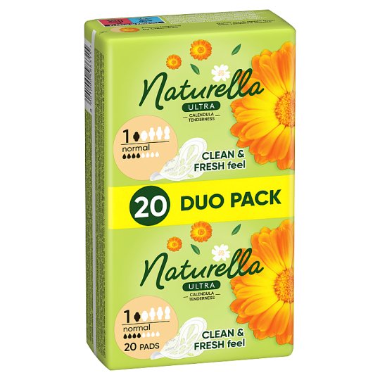 Naturella Ultra Normal Calendula Tenderness Egészségügyi Betét, 20 db