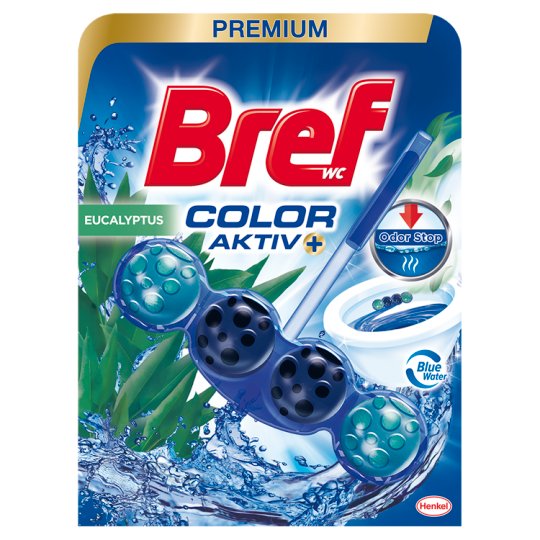 Bref Color Aktiv Eucalyptus Toilet Block 50 g