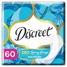 Discreet Breathable Multiform Spring Breeze Pantyliners x60