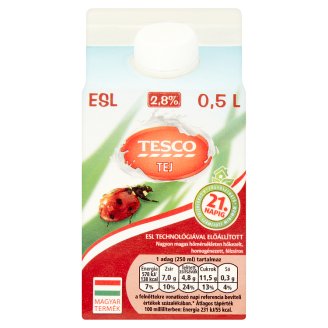 Tesco 2,8% ESL tej 0,5 l