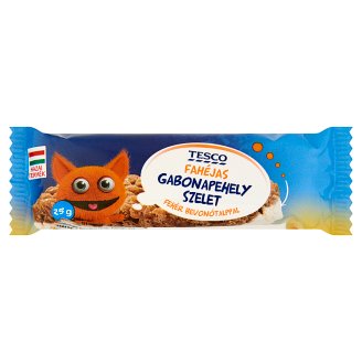 Tesco fahéjas gabonapehely szelet fehér bevonótalppal 25 g
