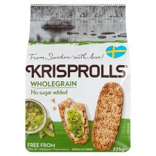 Krisprolls ropogós kenyérkék, teljes kiőrlésű búzából 225 g