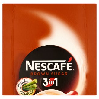 Nescafé 3in1 azonnal oldódó kávéspecialitás barna cukorral 28 db 476 g