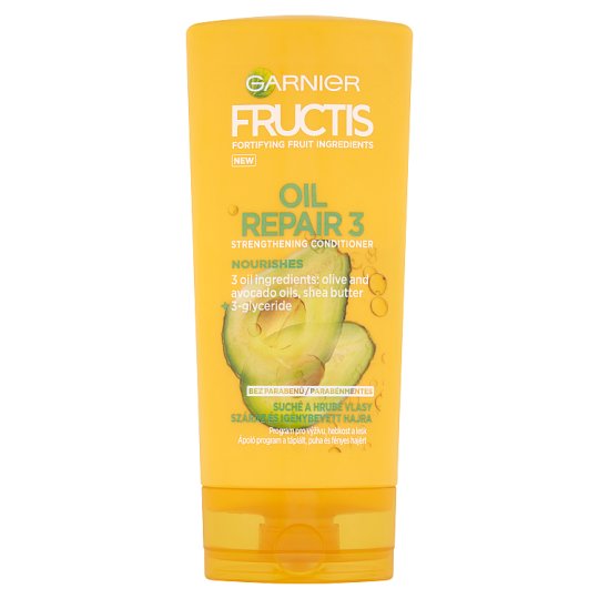 Garnier Fructis Oil Repair 3 balzsam száraz és igénybevett hajra 200 ml
