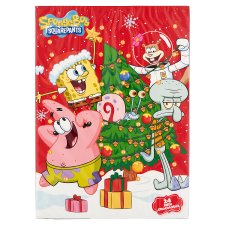 Sponge Bob tejcsokoládé adventi naptár 50 g