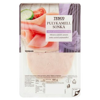 Tesco pulykamell sonka 100 g