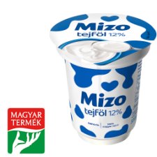 Mizo félzsíros tejföl 12% 330 g