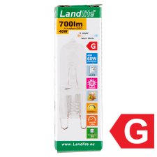 Landlite G9 700 lm 48W L10 2800K halogén izzó