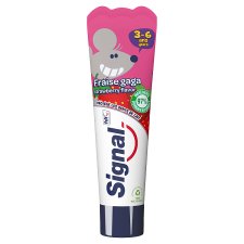 Signal Strawberry Flavour fogkrém 3-6 éves gyerekeknek 50 ml