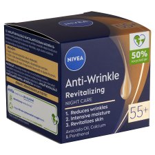 NIVEA revitalizáló ránctalanító éjszakai arckrém 55+ 50 ml