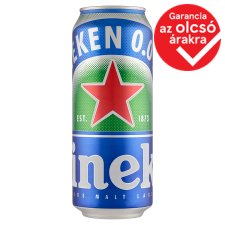 Heineken 0.0 alkoholmentes világos sör 0,0% 0,5 l