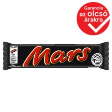 Mars karamellás földimogyorós krémes szelet tejcsokoládéba mártva 51 g