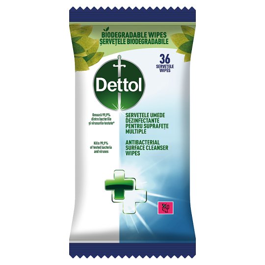 Dettol Antibacterial Cleansing Surface Wipes 36 pcs