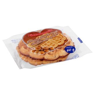 Jagdfeld Gofri Különlegességek mogyorókrémmel töltött szív gofri 60 g