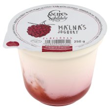 Cserpes Sajtműhely málnás élőflórás joghurt 250 g