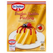 Dr. Oetker bourbon vaníliás pudingpor erdeigyümölcs-szósszal 76 g