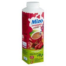 Mizo meggyes csokoládé ízű félzsíros tejkészítmény 450 ml