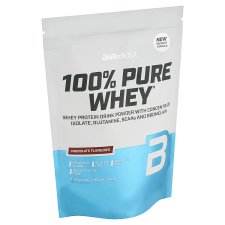 BioTechUSA 100% Pure Whey Flavoured Protein Drink Powder with Sweetener 454 g