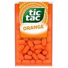 Tic Tac Orange narancsízű cukordrazsé 49 g