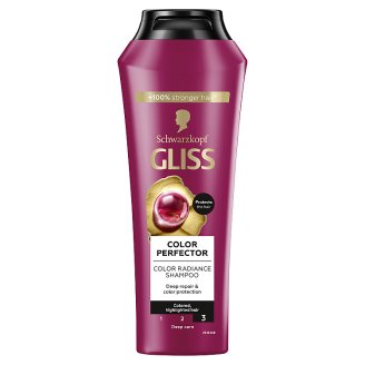 Gliss Kur hajregeneráló sampon Ragyogó szín és védelem 250 ml