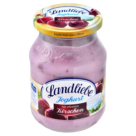 Landliebe Yoghurt with Cherry 500 g - Tesco Online, Tesco From Home