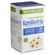 Naturland Herbal Chamomile Herbal Tea 20 Tea Bags 28 g