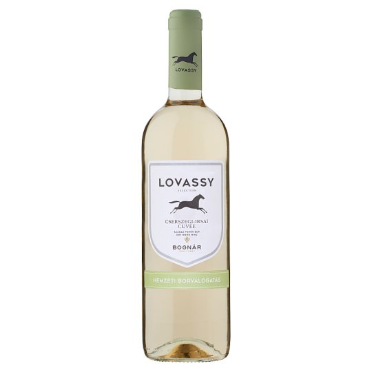Lovassy Duna-Tisza Közi Cserszegi Fűszeres-Irsai Olivér Cuvée száraz fehérbor 750 ml