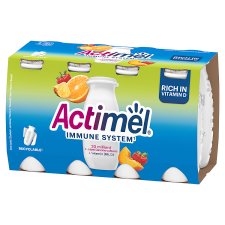 Danone Actimel Yoghurt Drink with Mixed Fruit Flavour 8 x 100 g (800 g)