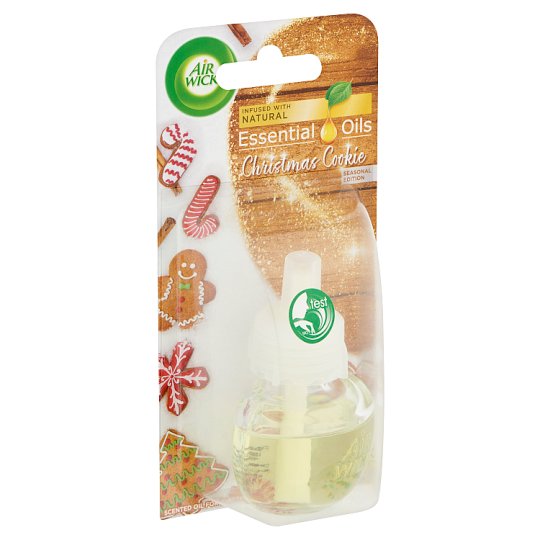 Air Wick Essential Oils Christmas Cookie Scented Oil Warmer & Refill 19 ml