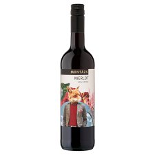 Montázs Egri Merlot classicus száraz vörösbor 13% 750 ml