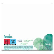 Pampers Aqua Pure Nedves Törlőkendő, 1 Csomag = 48 db
