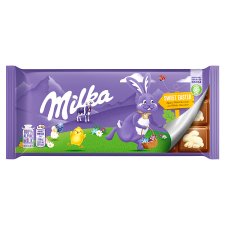 Milka alpesi tej felhasználásával készült tejcsokoládé fehér csokoládéval 90 g 