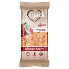 FlapJack kókuszos zabszelet kandírozott cseresznyedarabokkal 100 g